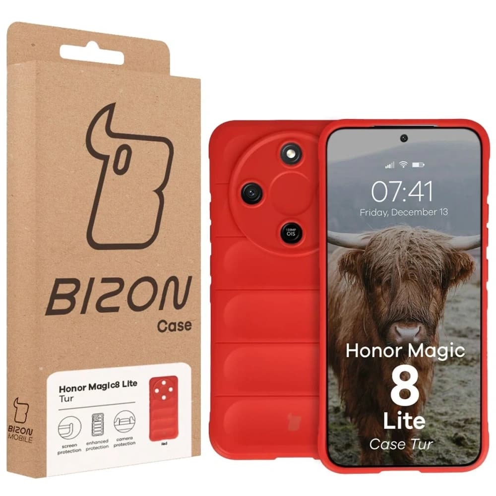 Bizon Case Tur Honor Magic8 Lite rot
 - 8