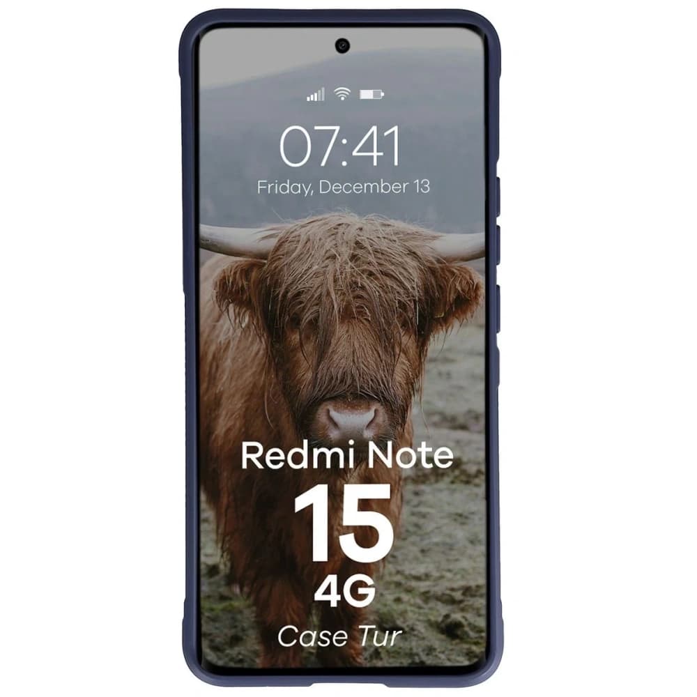 Bizon Case Tur Xiaomi Redmi Note 15 4G marineblau
 - 5