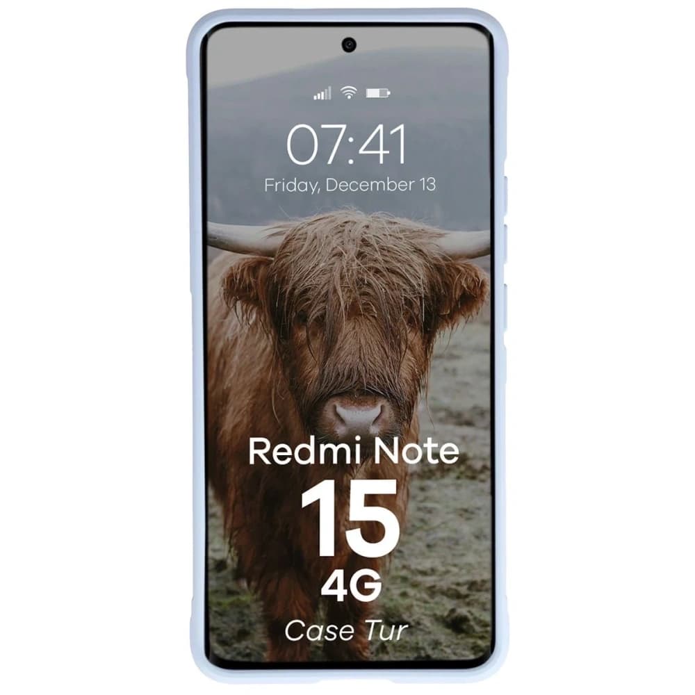 Bizon Case Tur Xiaomi Redmi Note 15 4G hellblau
 - 5