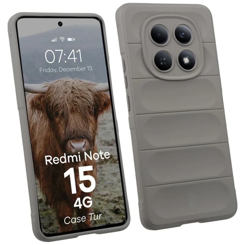 Bizon Case Tur Xiaomi Redmi Note 15 4G hellgrau
 - 1