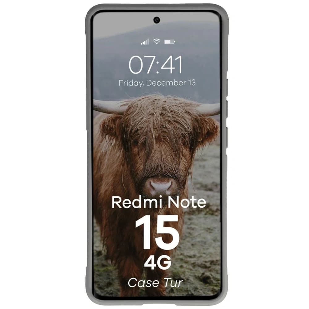 Bizon Case Tur Xiaomi Redmi Note 15 4G hellgrau
 - 5