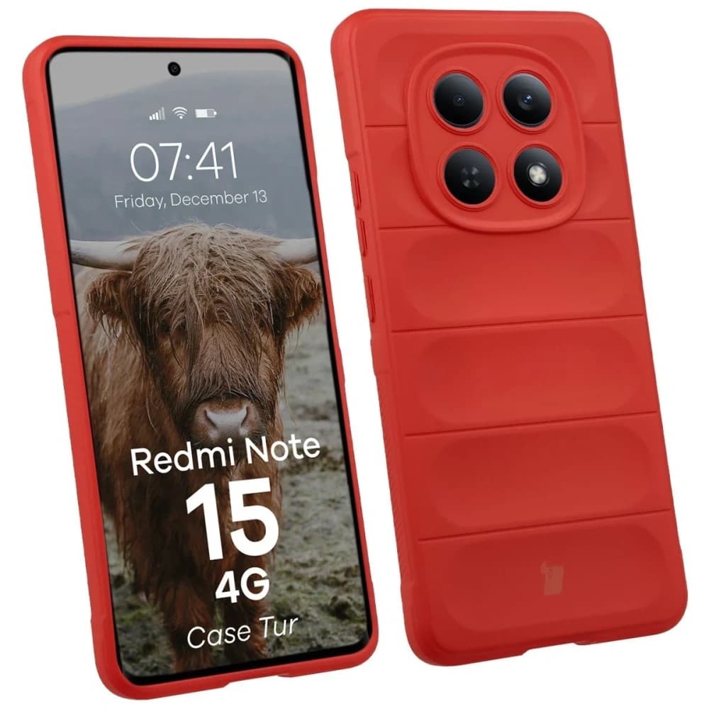 Bizon Case Tur Xiaomi Redmi Note 15 4G rot
 - 1