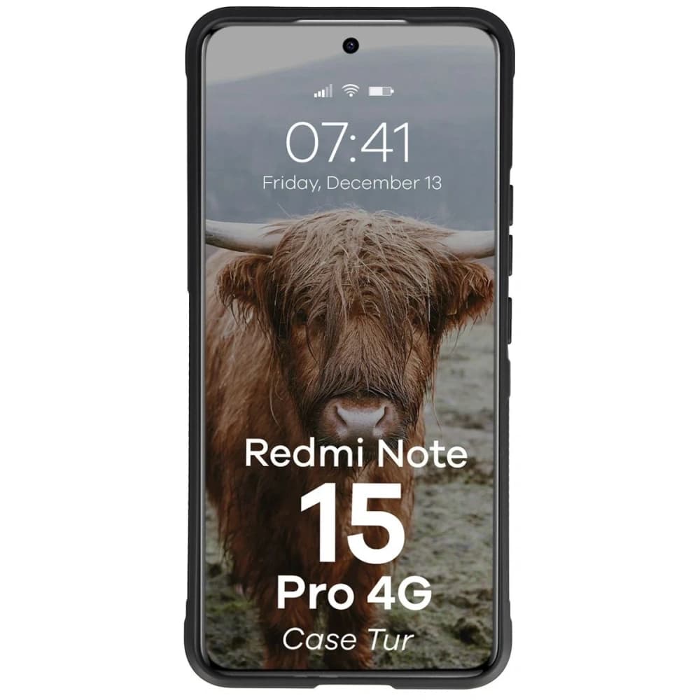 Bizon Case Tur Xiaomi Redmi Note 15 Pro 4G schwarz
 - 5