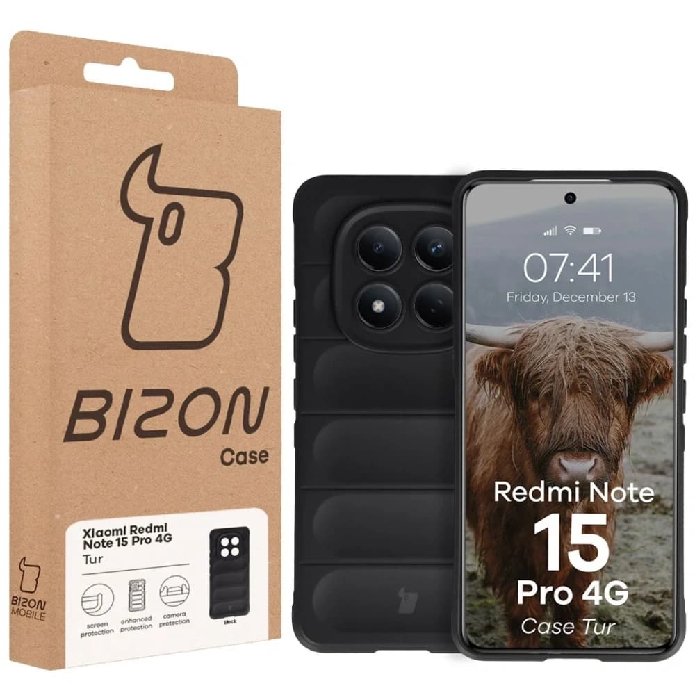 Bizon Case Tur Xiaomi Redmi Note 15 Pro 4G schwarz
 - 8