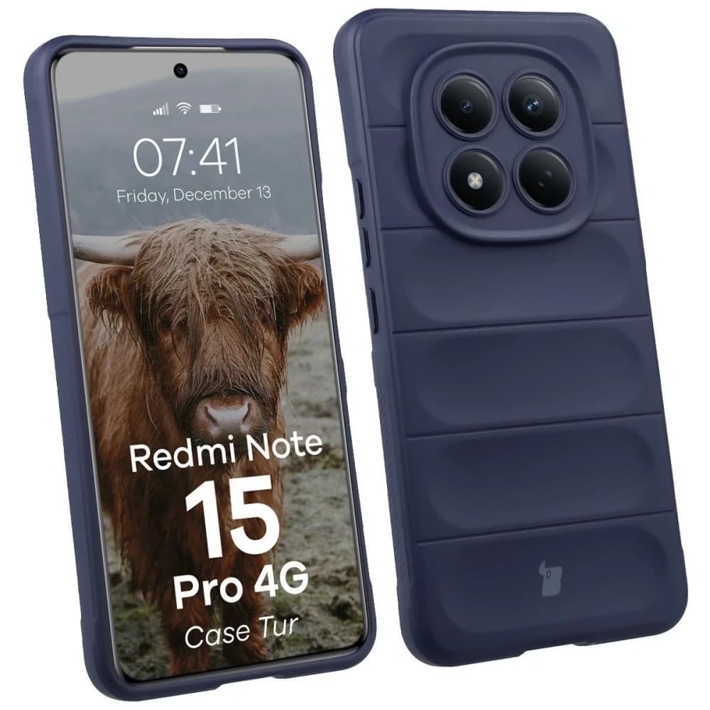 Bizon Case Tur Xiaomi Redmi Note 15 Pro 4G marineblau
 - 1
