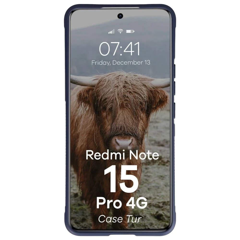 Bizon Case Tur Xiaomi Redmi Note 15 Pro 4G marineblau
 - 5
