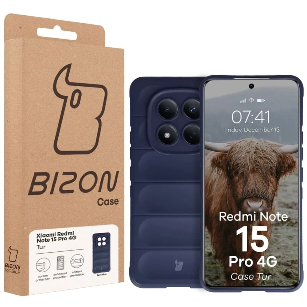 Bizon Case Tur Xiaomi Redmi Note 15 Pro 4G marineblau
 - 8