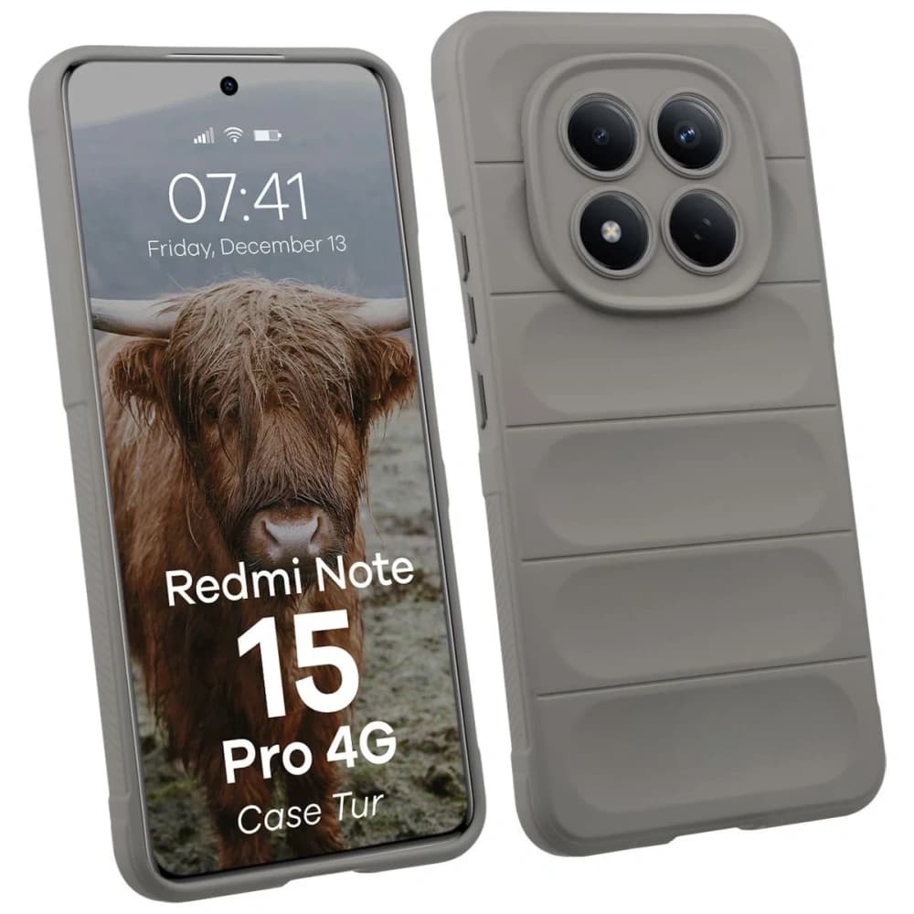 Bizon Case Tur Xiaomi Redmi Note 15 Pro 4G light gray - 1
