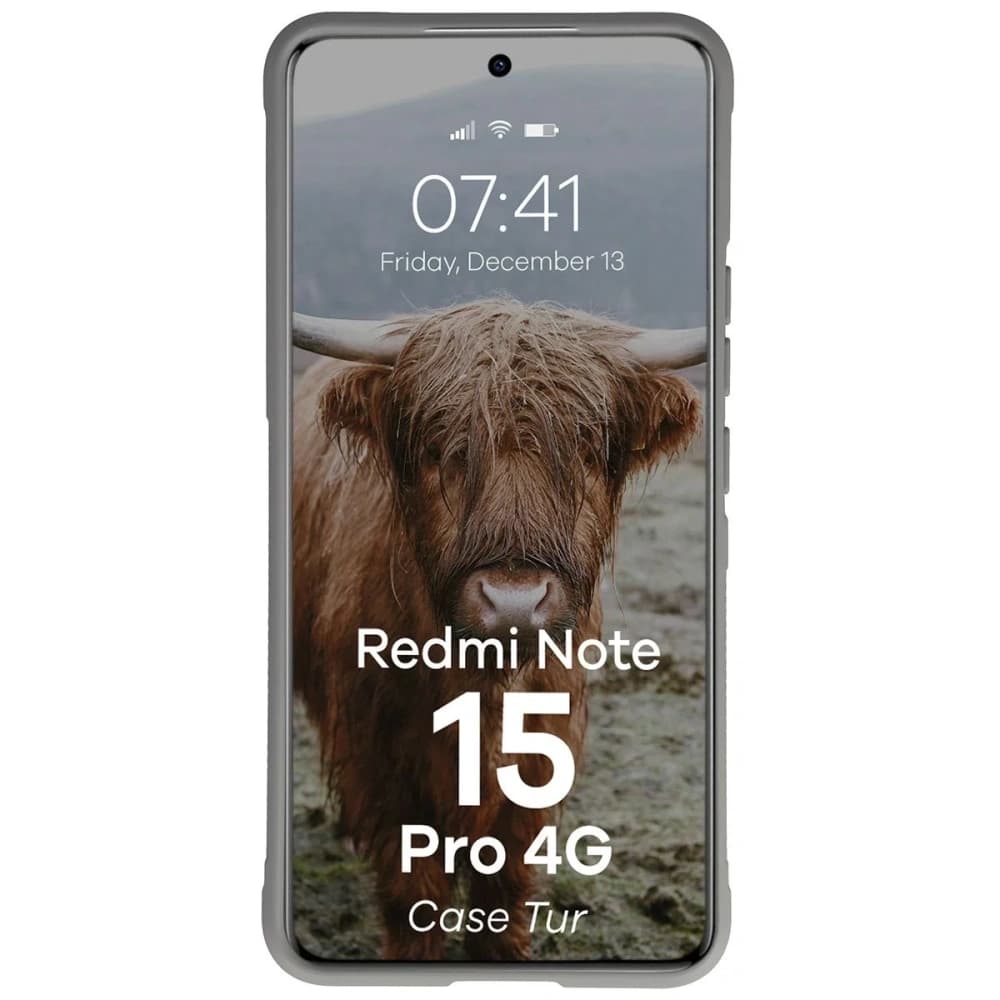 Bizon Case Tur Xiaomi Redmi Note 15 Pro 4G light gray - 5