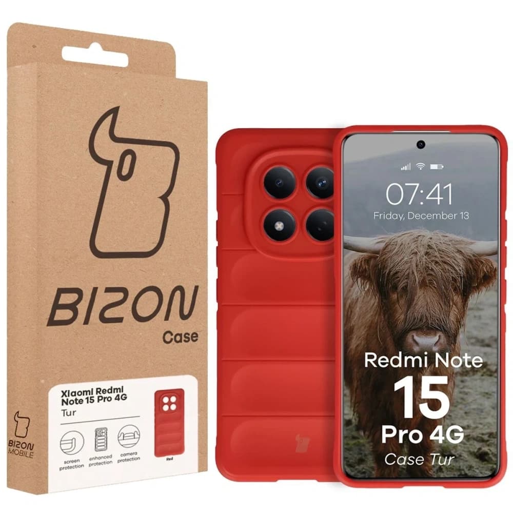 Bizon Case Tur Xiaomi Redmi Note 15 Pro 4G rot
 - 8