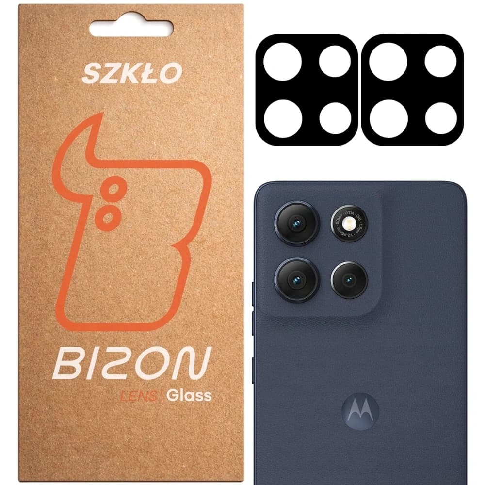 Bizon Glass Lens Motorola Moto G86 5G [2 PACK]
 - 1