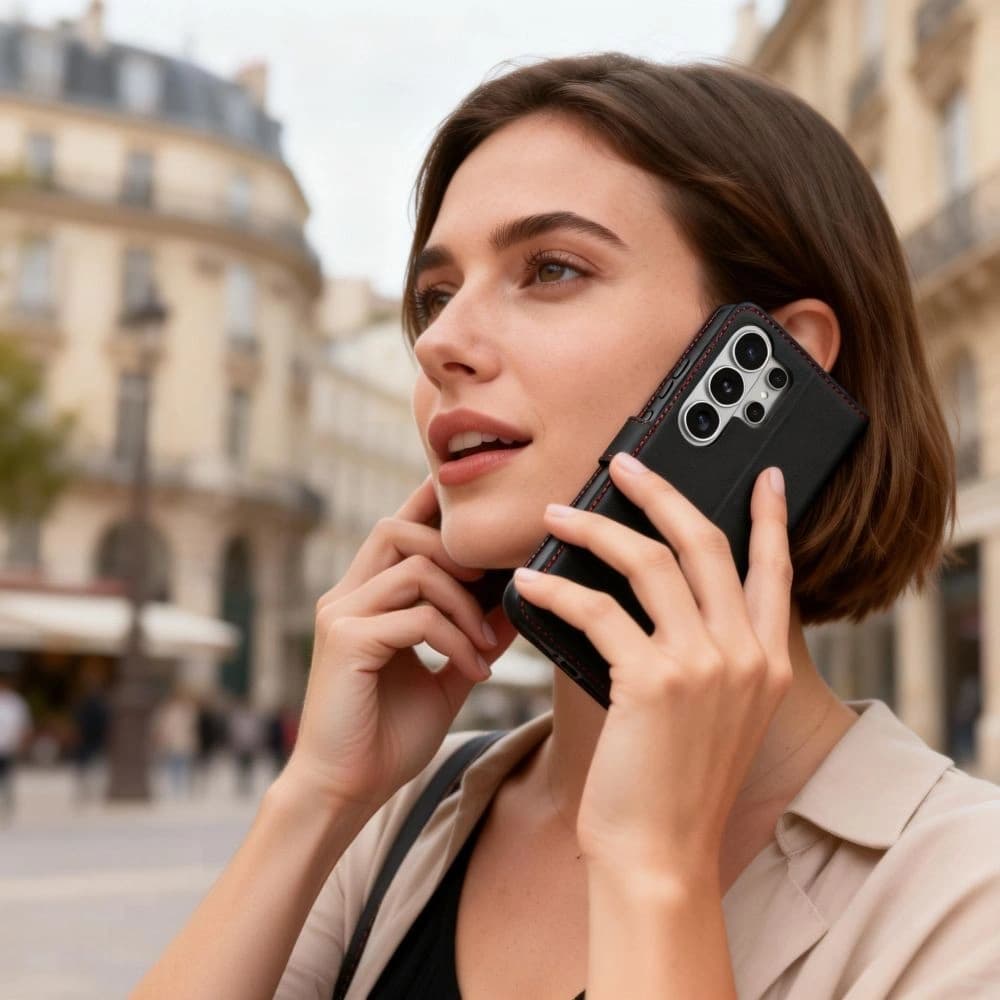 Tech-Protect Wallet Samsung Galaxy S26 Ultra Schwarz/Rot
 - 4