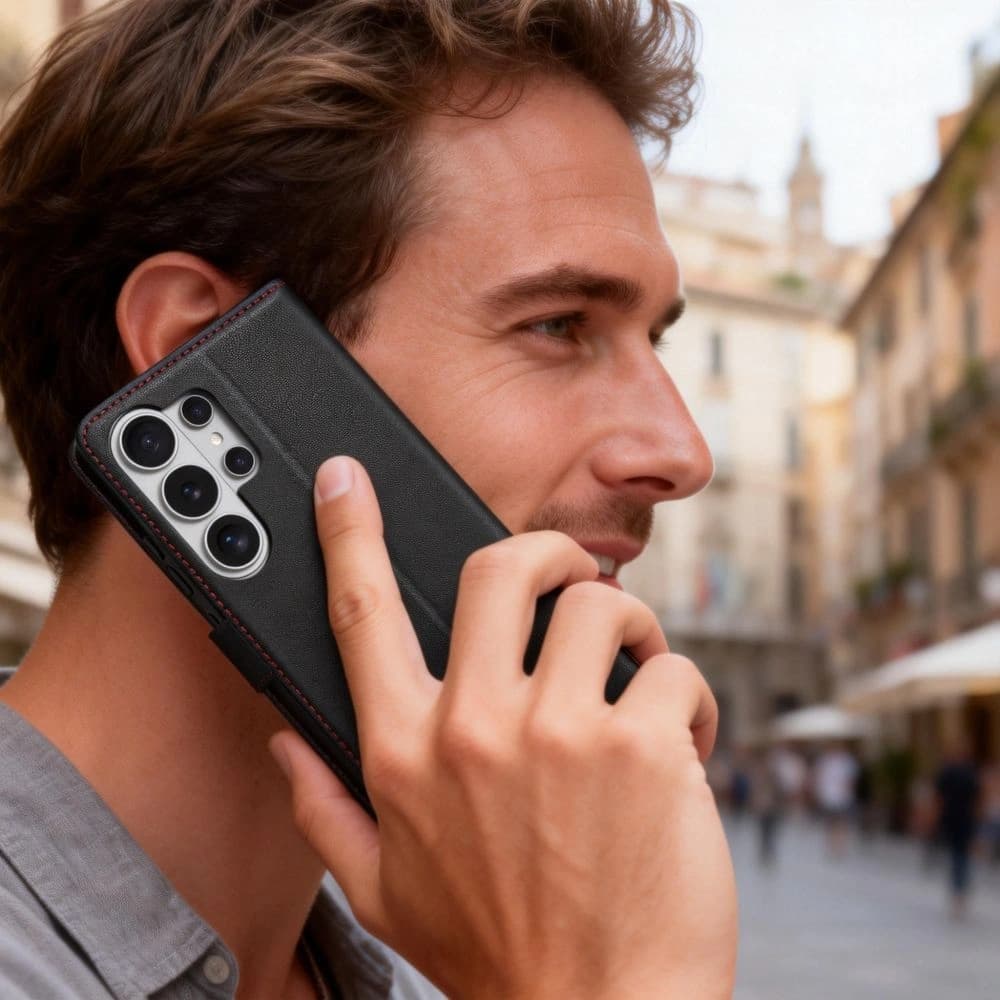 Tech-Protect Wallet Samsung Galaxy S26 Ultra Schwarz/Rot
 - 5