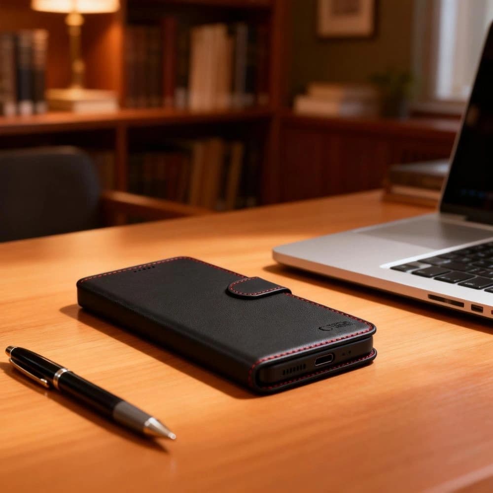 Tech-Protect Wallet Samsung Galaxy S26 Ultra Schwarz/Rot
 - 9