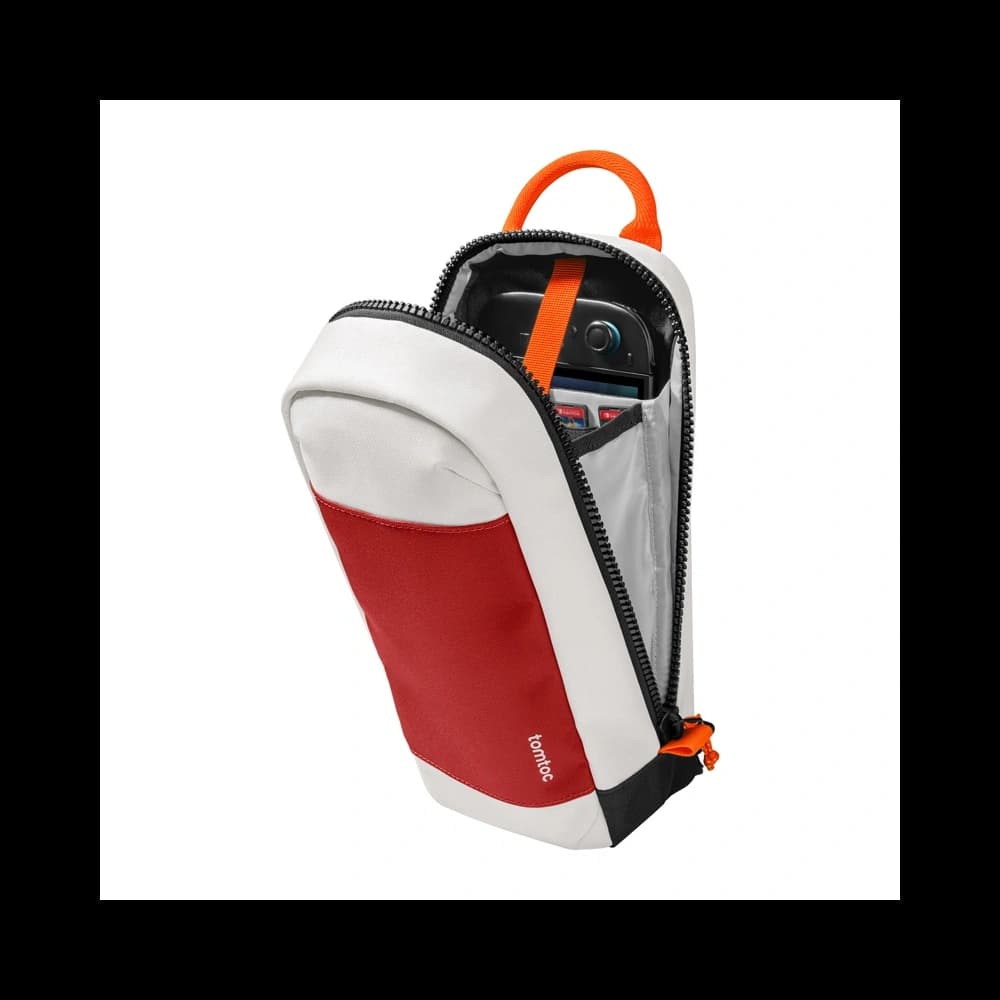 Tomtoc GameOn-G49 Tasche für Nintendo Switch 2 (rot)
 - 5