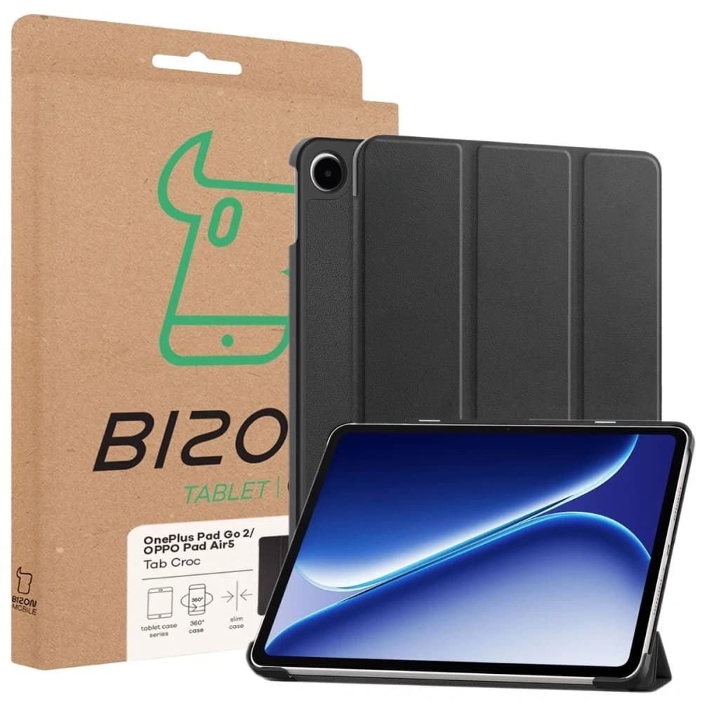 Bizon Case Tab Croc OnePlus Pad Go 2 / Oppo Pad Air5 black - 8