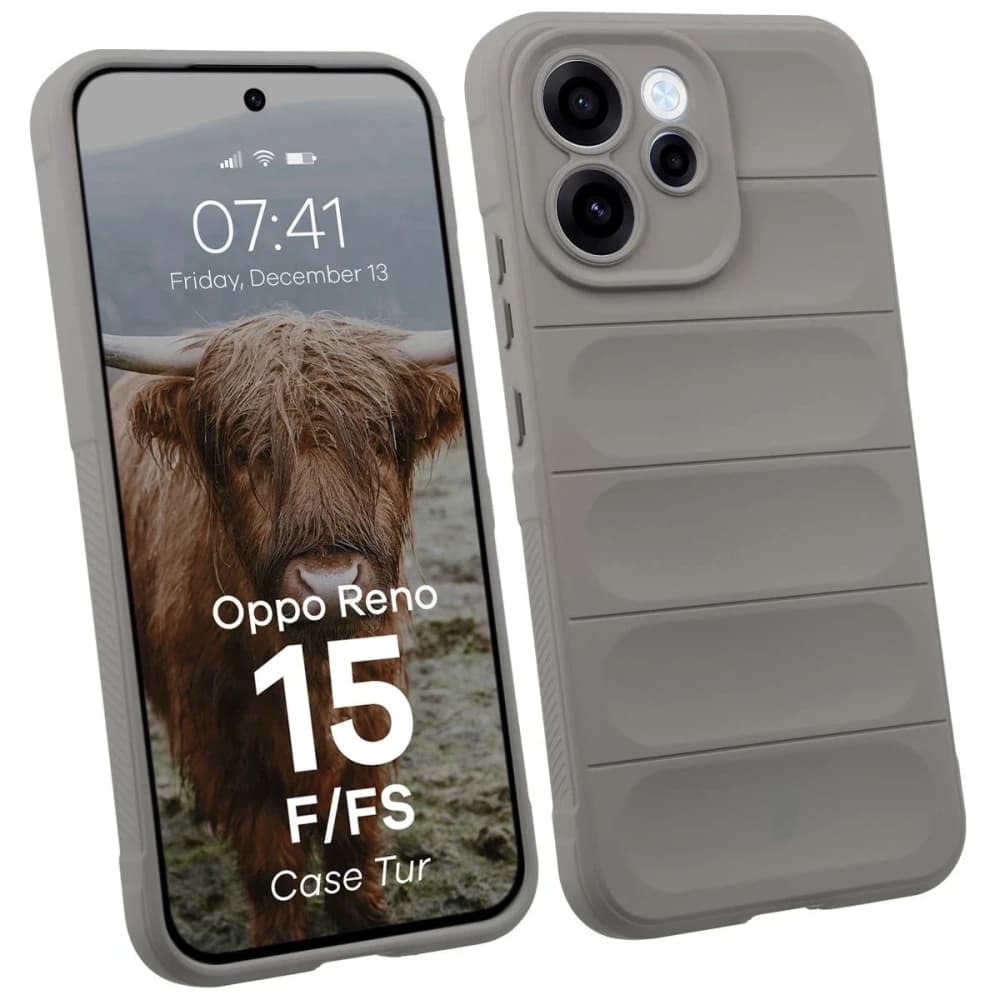 Bizon Case Tur Oppo Reno 15 F / FS light gray - 1