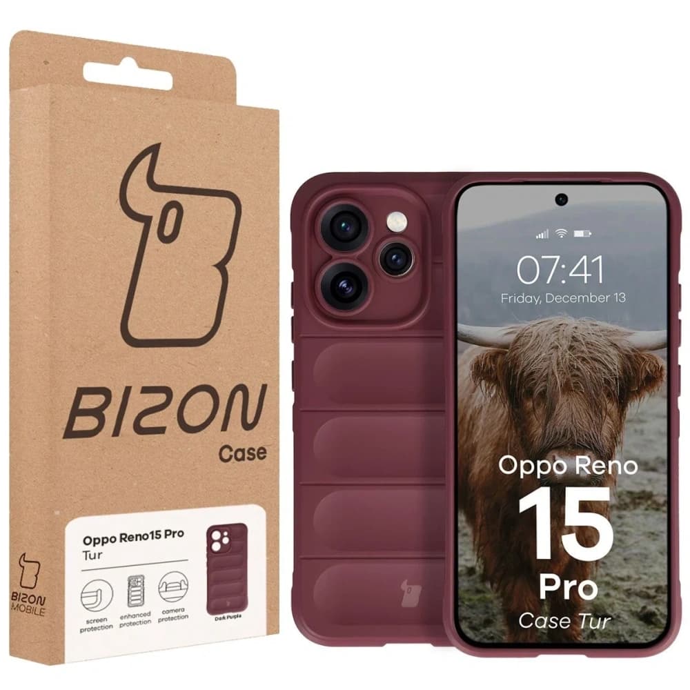 Bizon Case Tur Oppo Reno 15 Pro burgundy - 8