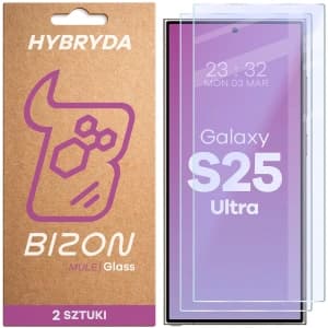 Bizon Glass Mule Duo Samsung Galaxy S25 Ultra [2 PACK]
