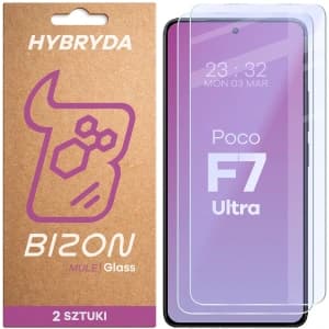 Bizon Glass Mule Duo Xiaomi POCO F7 Ultra [2 PACK]
