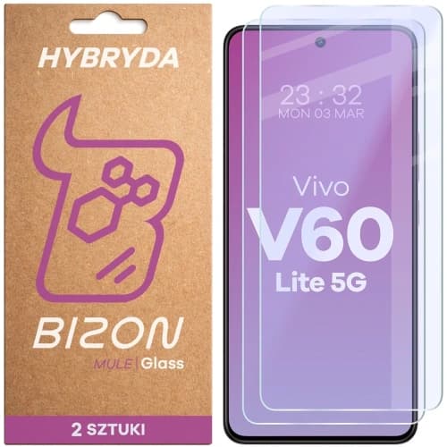 Bizon Glass Mule Duo Vivo V60 Lite 5G [2 PACK]

