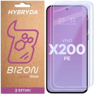 Bizon Glass Mule Duo Vivo X200 FE [2 PACK]

