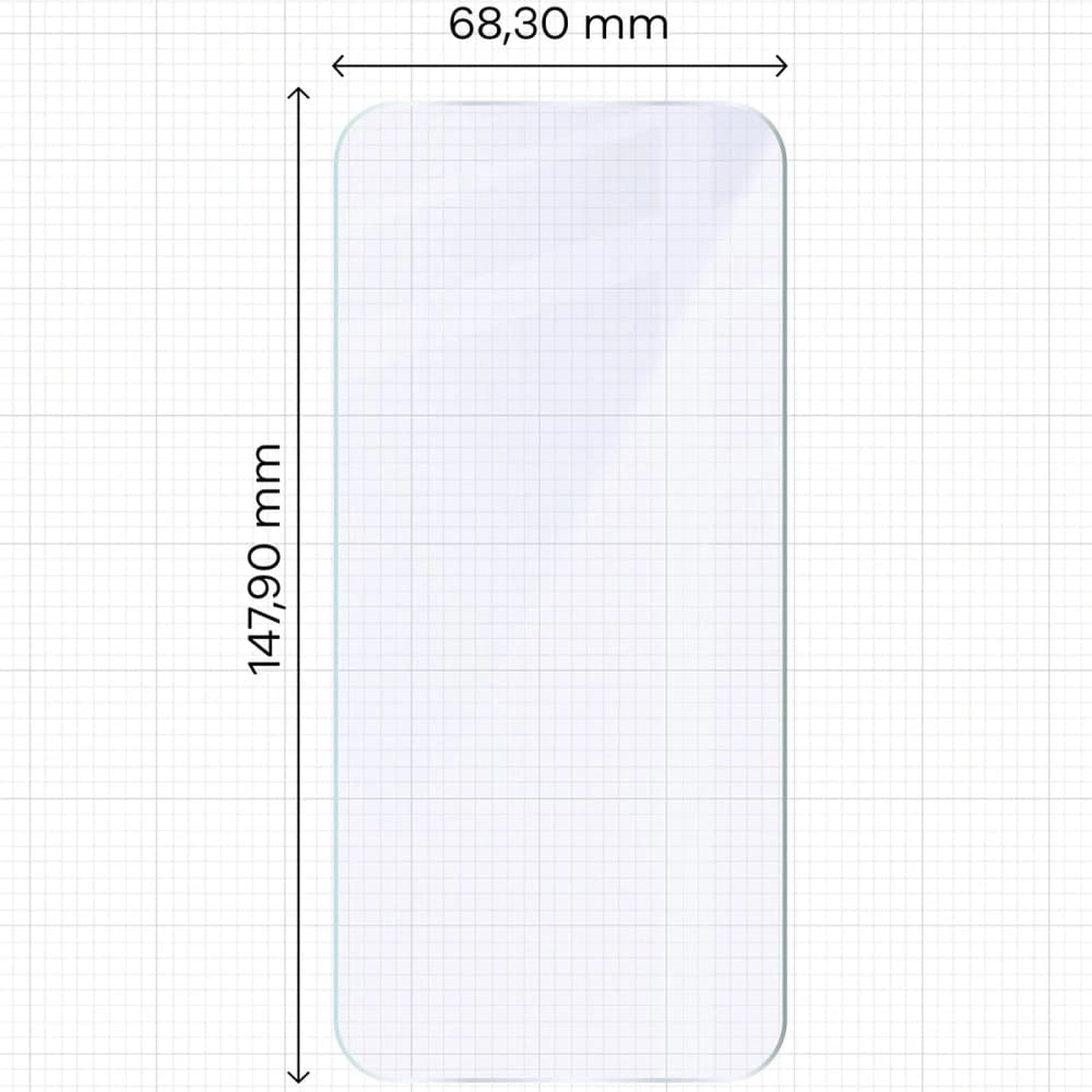 Bizon Glass Mule Duo Vivo X200 FE [2 PACK] - 2