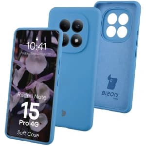 Bizon Soft Case Xiaomi Redmi Note 15 Pro 4G blau
