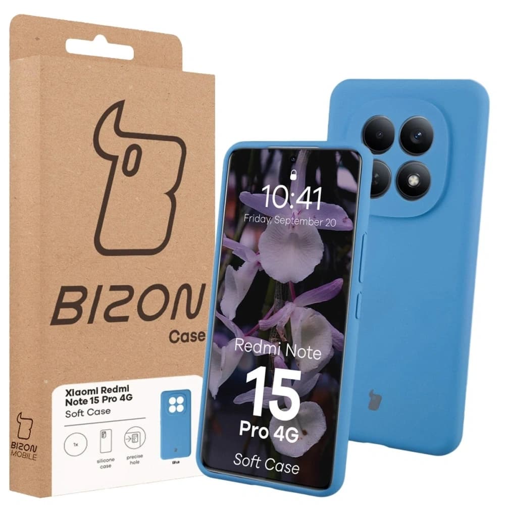 Bizon Soft Case Xiaomi Redmi Note 15 Pro 4G blau
 - 7