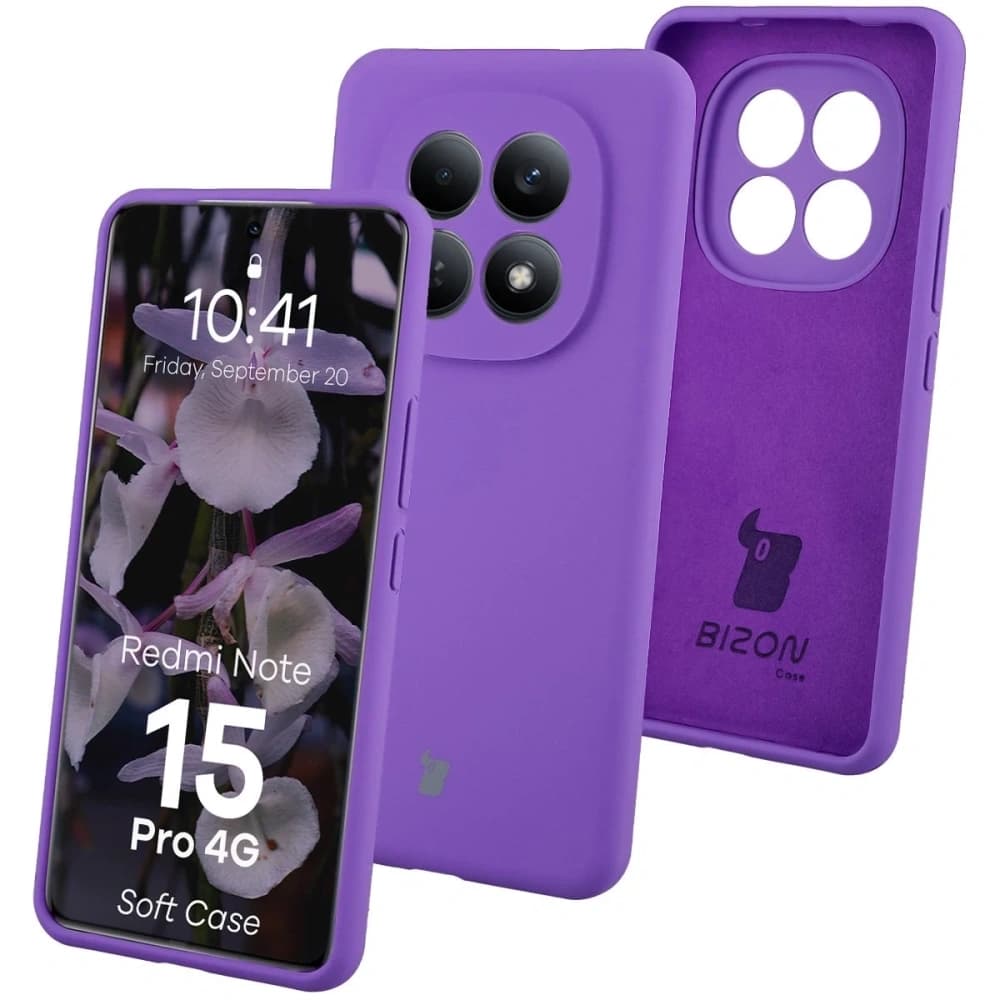 Bizon Soft Case Xiaomi Redmi Note 15 Pro 4G lila
 - 1
