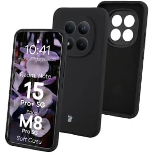 Bizon Soft Case Xiaomi Redmi Note 15 Pro+ Plus 5G / POCO M8 Pro 5G black