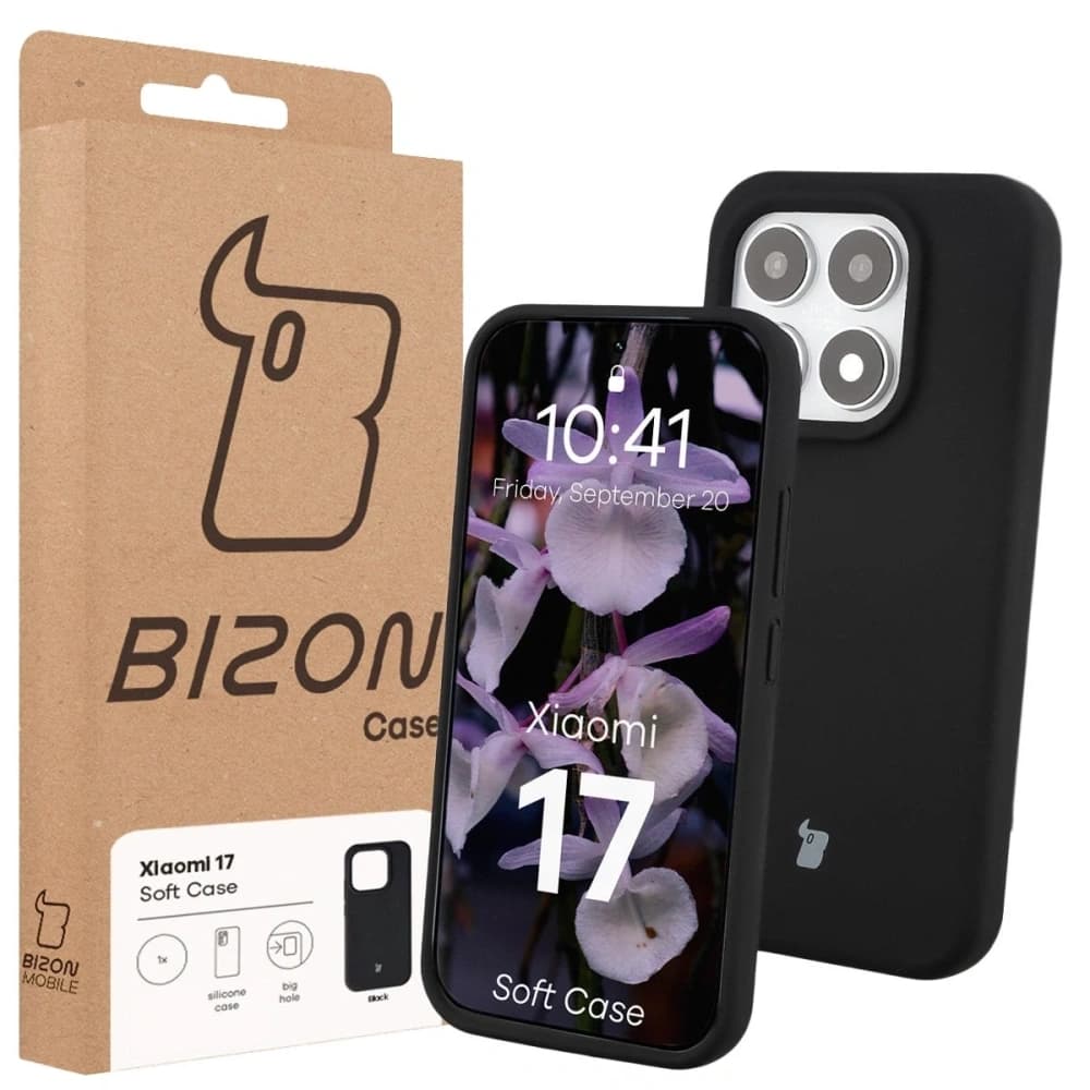 Bizon Soft Case Xiaomi 17 schwarz
 - 7
