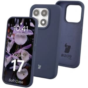 Bizon Soft Case Xiaomi 17 dunkelblau
