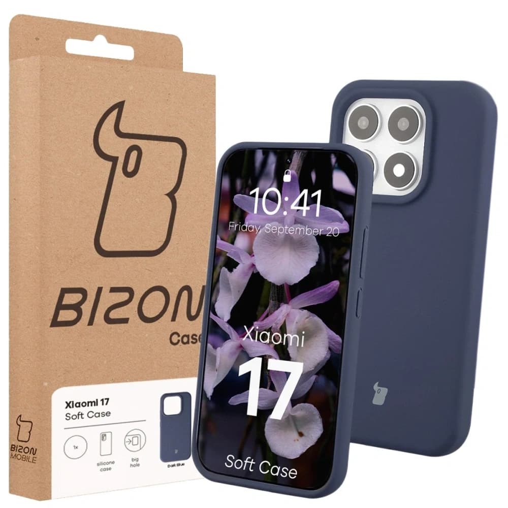 Bizon Soft Case Xiaomi 17 dunkelblau
 - 7