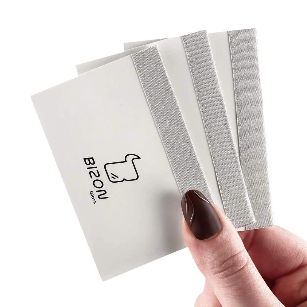 Bizon Zubehör Rakel Set für Film- und Glasinstallation Weiß-Grau [3 PACK] - 1