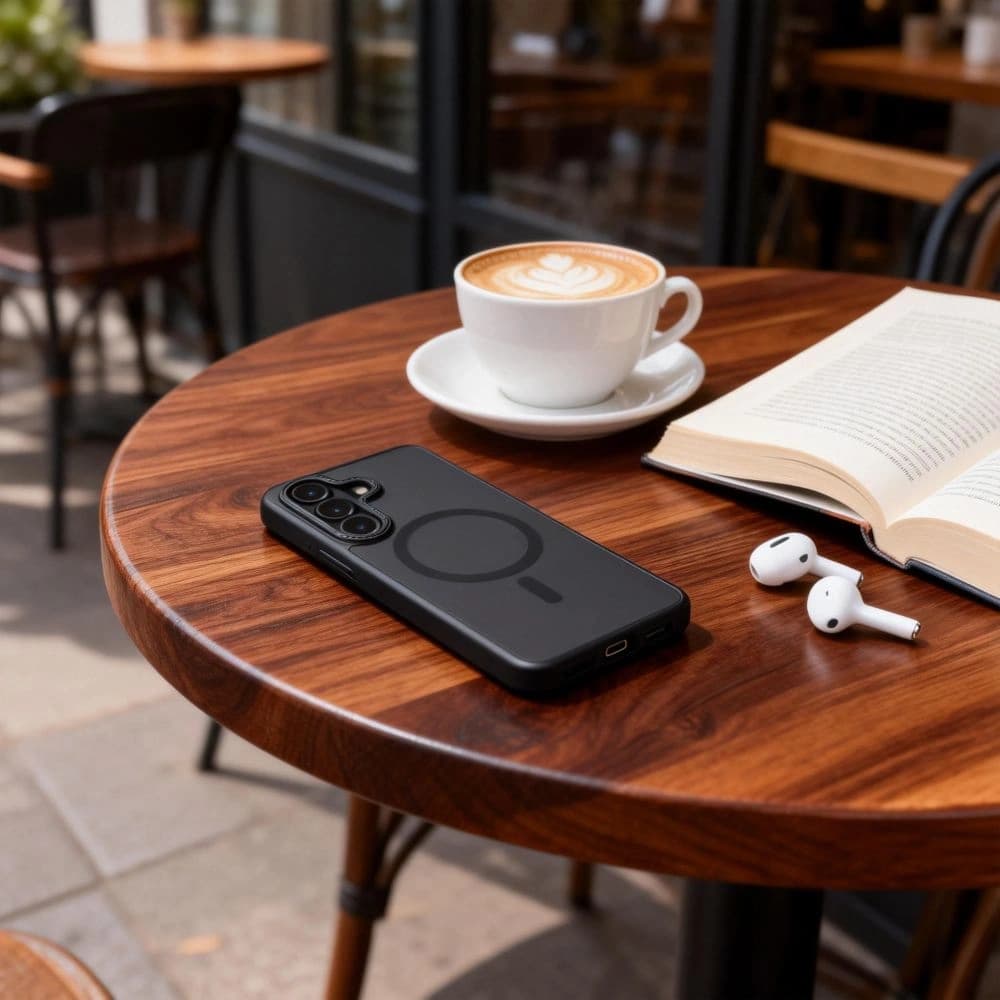 Tech-Protect MagCam MagSafe Samsung Galaxy S26+ Plus Matte Black - 7