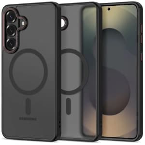 Tech-Protect MagCam MagSafe Samsung Galaxy S26 Matte Black/red