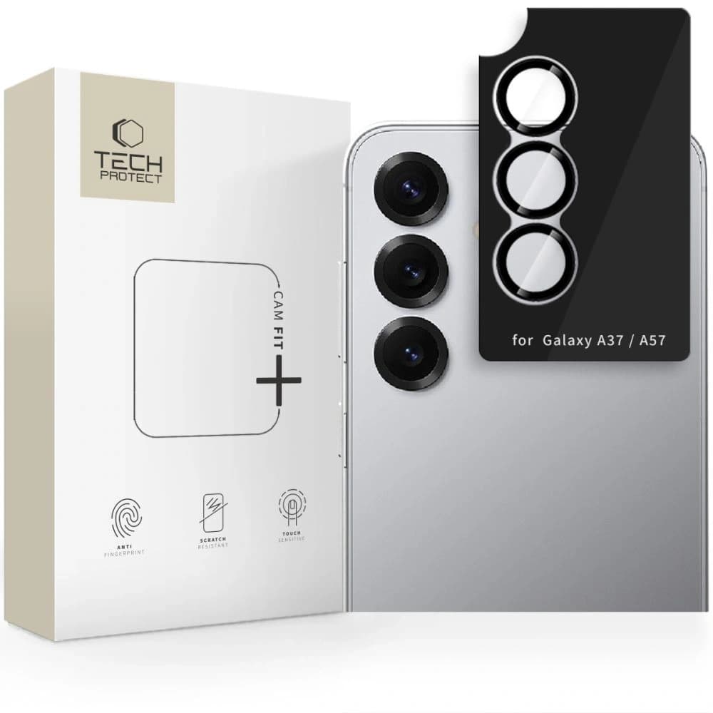 Tech-Protect Camring Fit+ Samsung Galaxy A37 / A57 5G Schwarz
 - 1