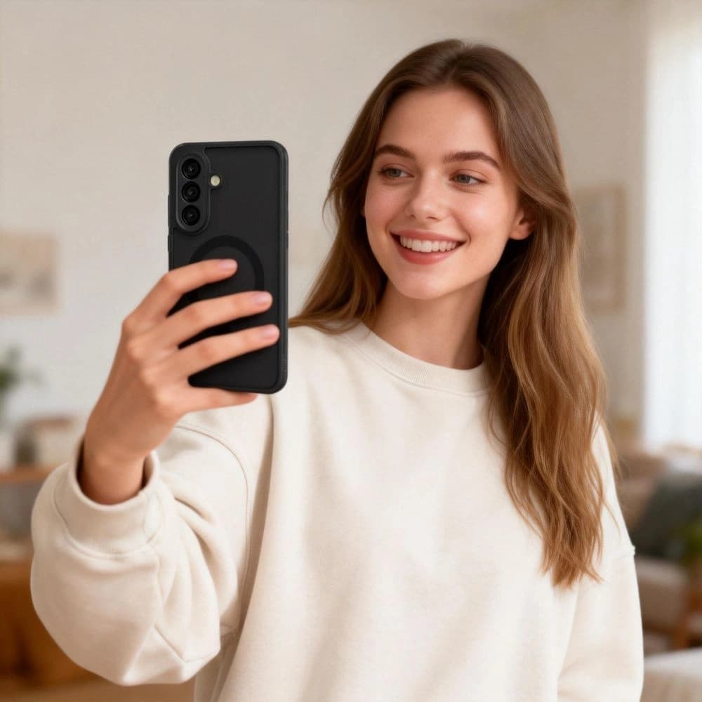 Tech-Protect Magmat MagSafe Samsung Galaxy A57 5G Matte Black - 5