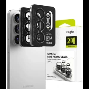 Ringke Camera Frame Protector Samsung Galaxy S26 Ultra Black [2 PACK]