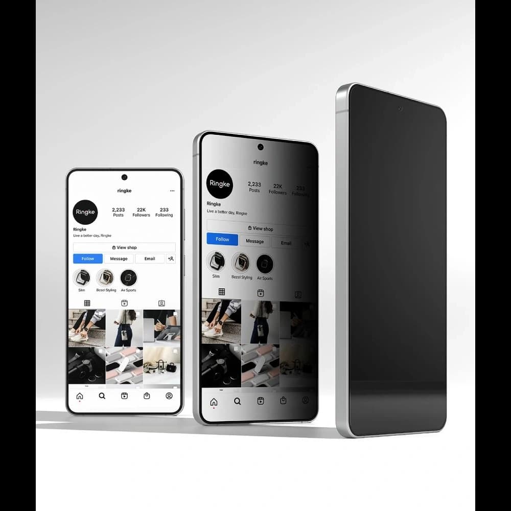 Ringke Easy Slide Samsung Galaxy S26+ Plus Privacy [2 PACK] - 3