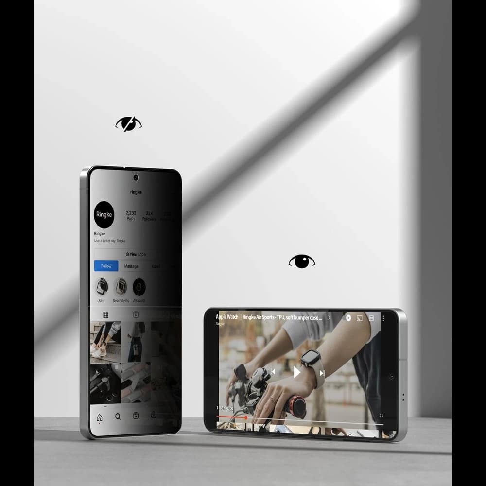 Ringke Easy Slide Samsung Galaxy S26+ Plus Privacy [2 PACK] - 6