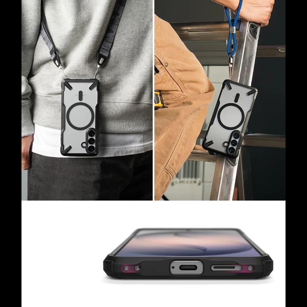 Ringke Fusion-X Magnetic MagSafe Samsung Galaxy S26 Schwarz
 - 7