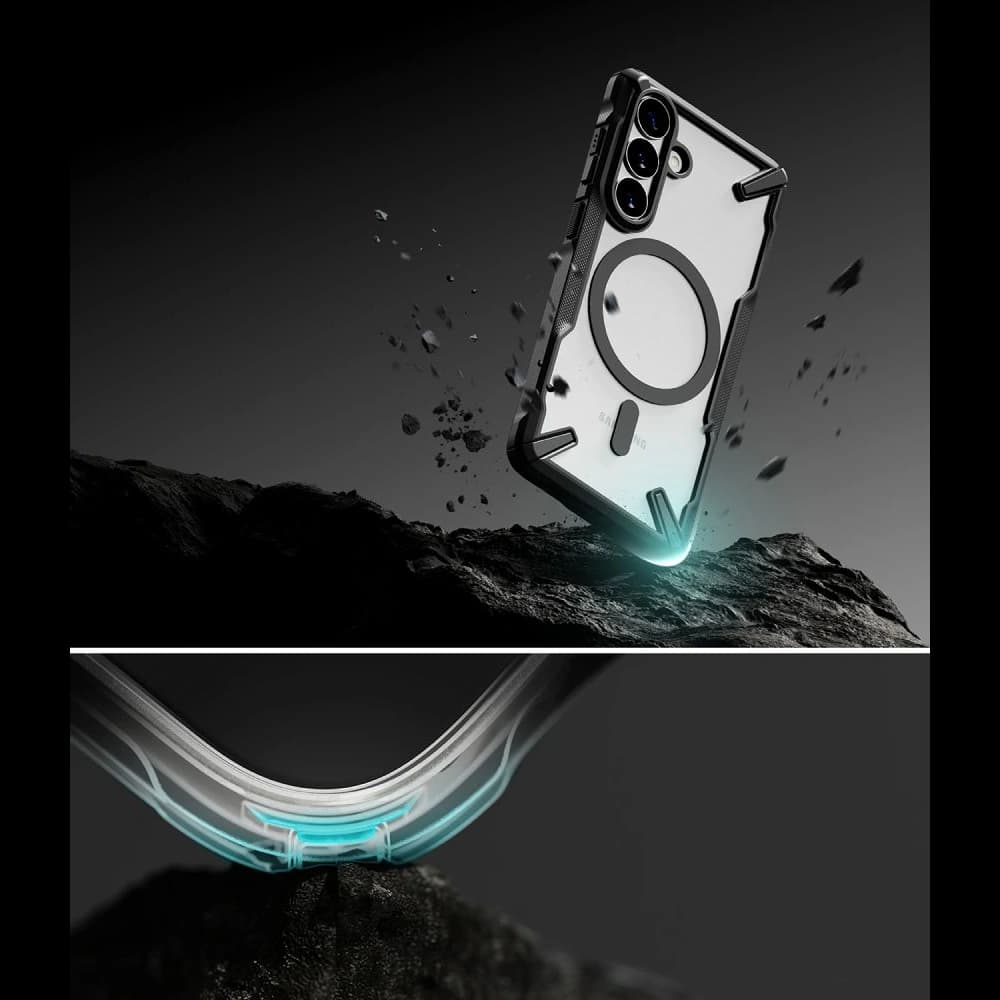 Ringke Fusion-X Magnetic MagSafe Samsung Galaxy S26 Schwarz
 - 8