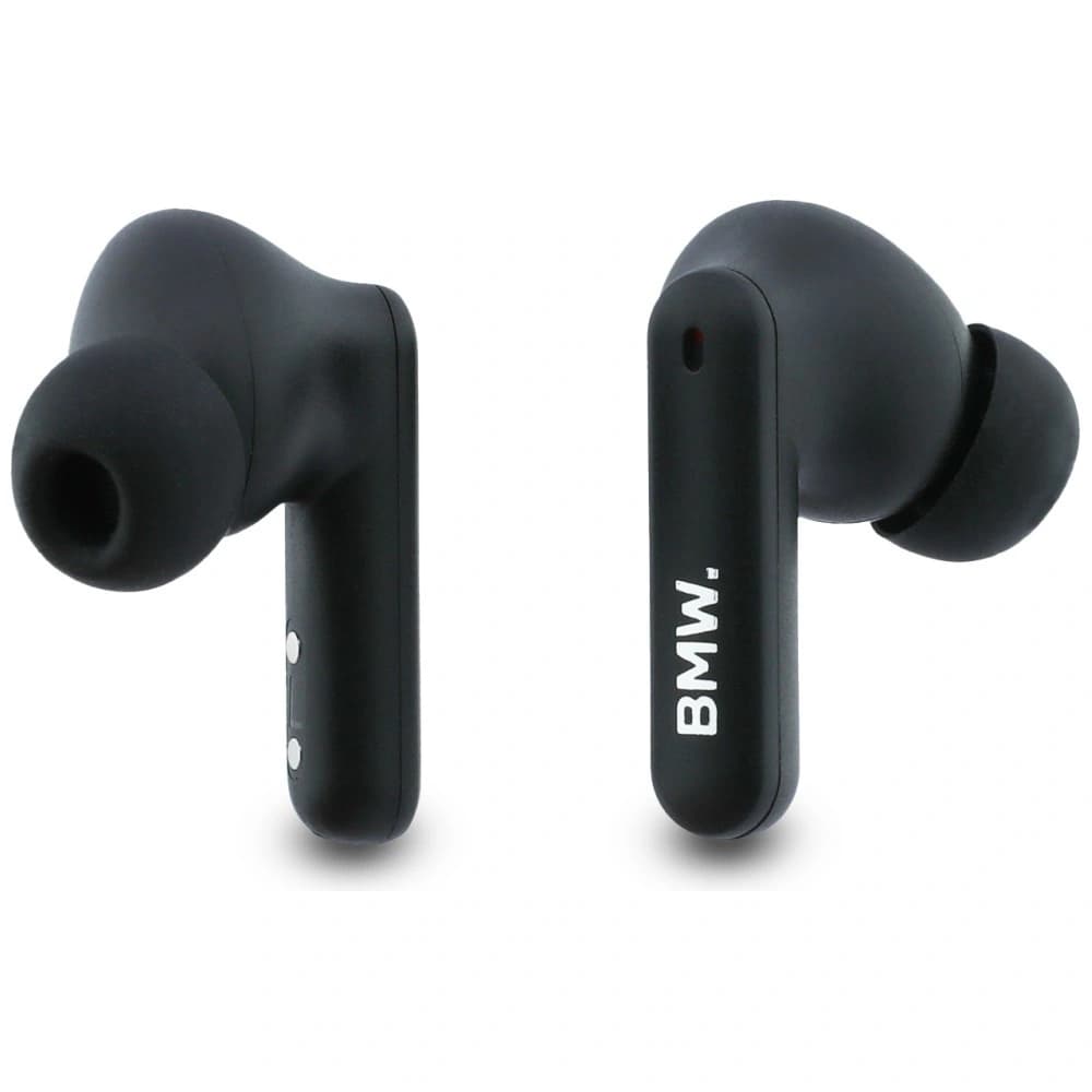 BMW Drahtlose In-Ear Bluetooth TWS Kopfhörer Leder Metall Logo ENC marineblau - 5