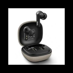 BMW Drahtlose In-Ear Bluetooth TWS Kopfhörer Leder Metall Logo ENC taupe