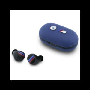 BMW Drahtlose In-Ear Bluetooth TWS Kopfhörer M Metall Logo ENC blau