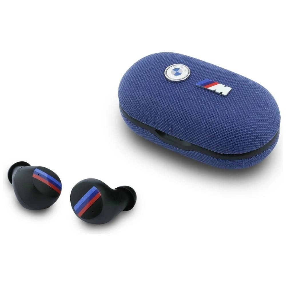 BMW Wireless in-ear Bluetooth TWS headphones M Metal Logo ENC blue - 1