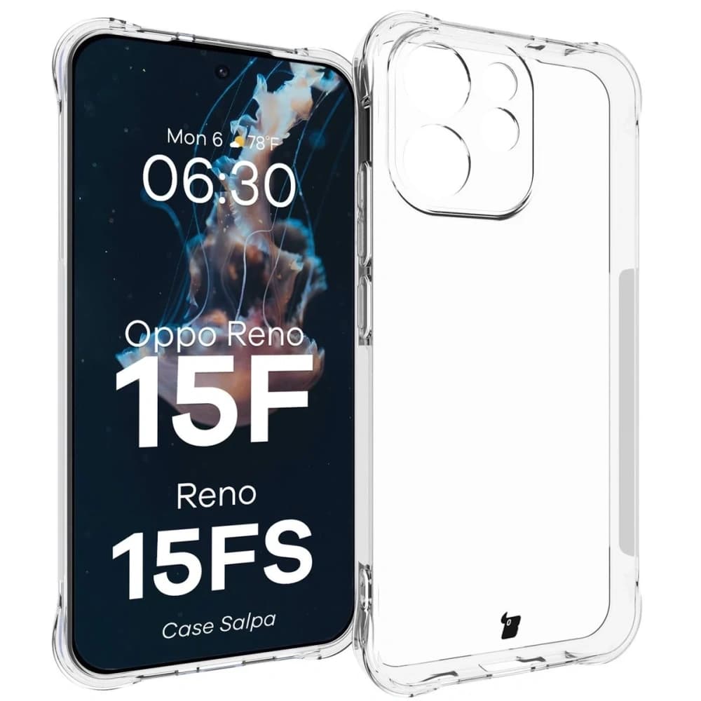 Bizon Case Salpa Oppo Reno 15 F / FS transparent
 - 1