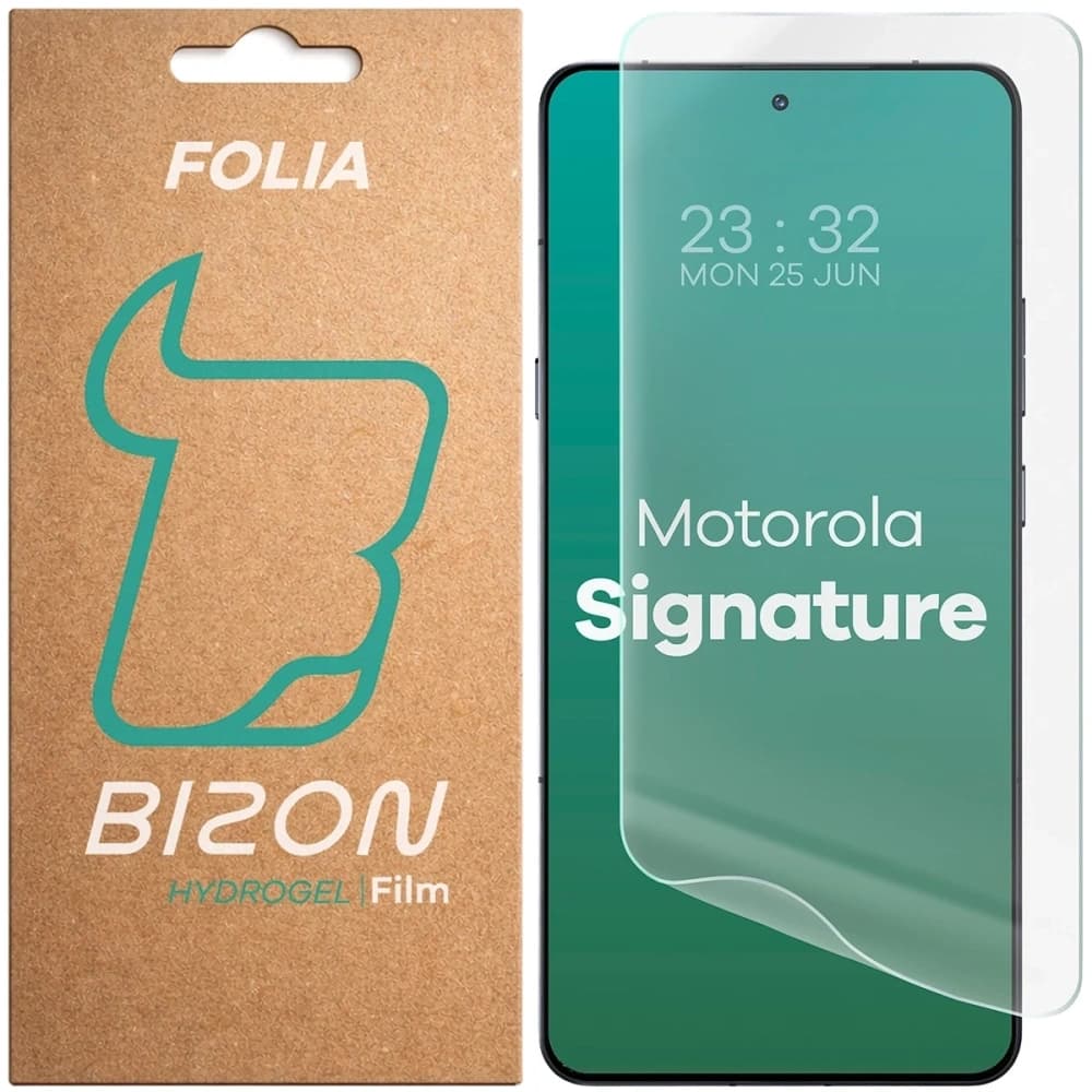 Bizon Glass Hydrogel Front Motorola Signature - 1
